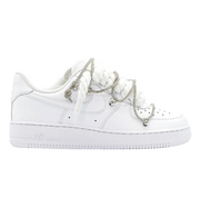Air Force 1 '07 Low OW White Strass Rope Laces